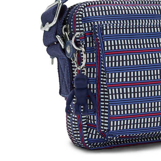 Kipling Abanu Medium Printed Crossbody Taske Blå | DK 1022HA